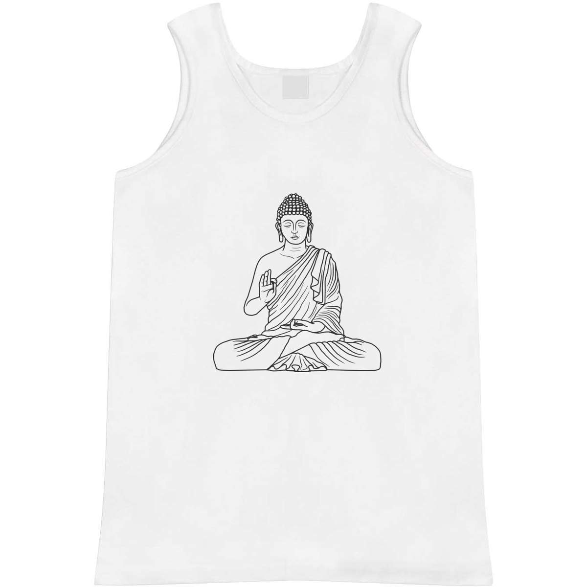 Medium 'Buddha Statue' Adult Vest / Tank Top (AV00066342)