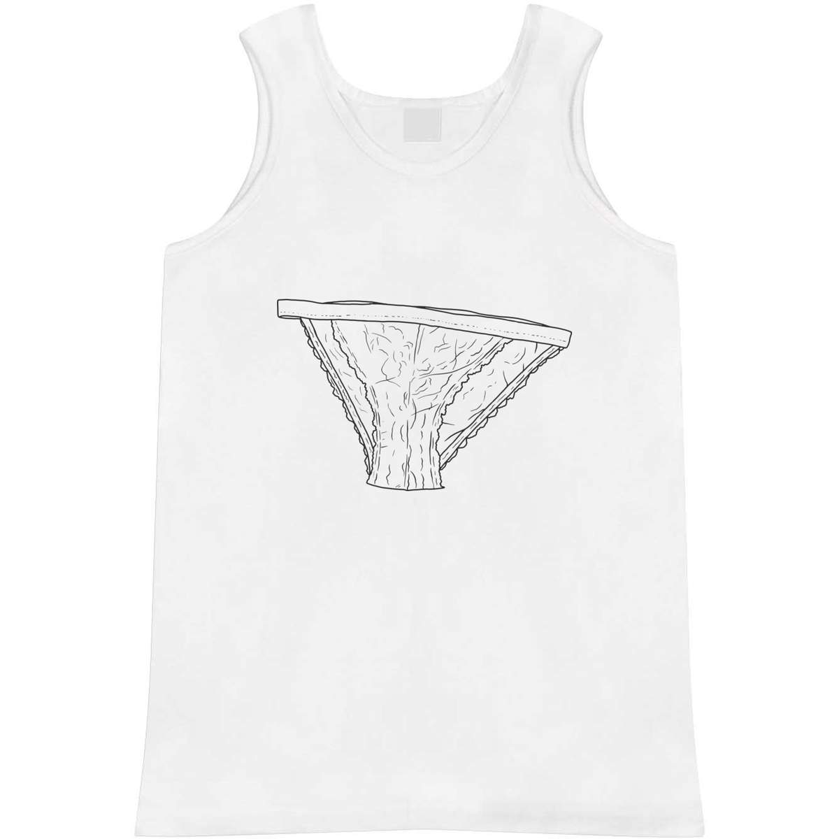 Medium 'Knickers' Adult Vest / Tank Top (AV00082204)