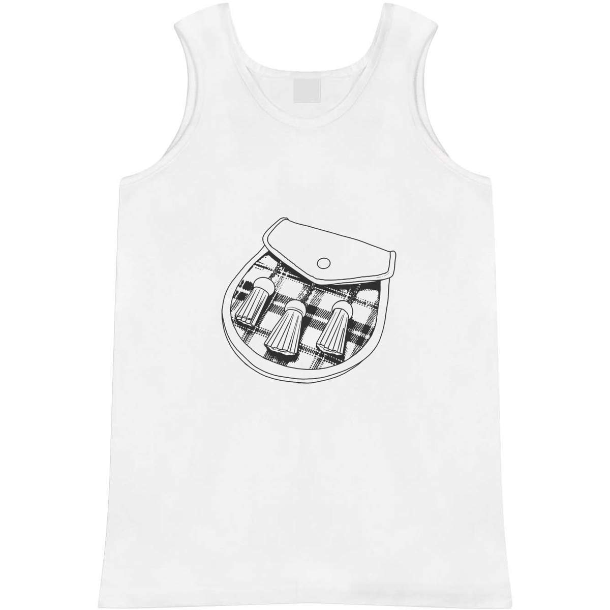 Medium 'Scottish Sporran' Adult Vest / Tank Top (AV00092886)