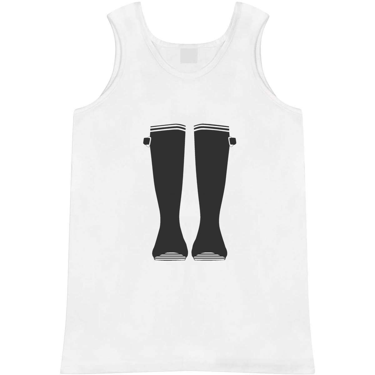 Medium 'Rubber Boots' Adult Vest / Tank Top (AV00097830)