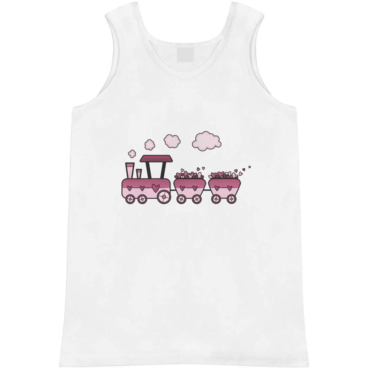 Medium 'Love Train' Adult Vest / Tank Top (AV00098498)