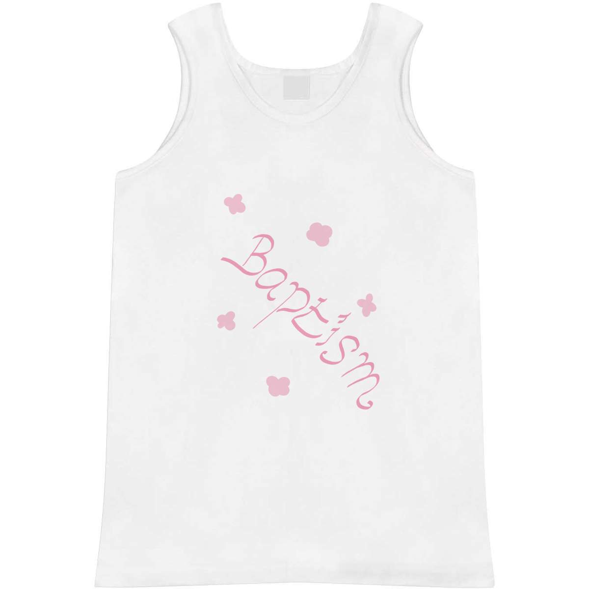 Medium 'Baptism for a girl' Adult Vest / Tank Top (AV00109796)