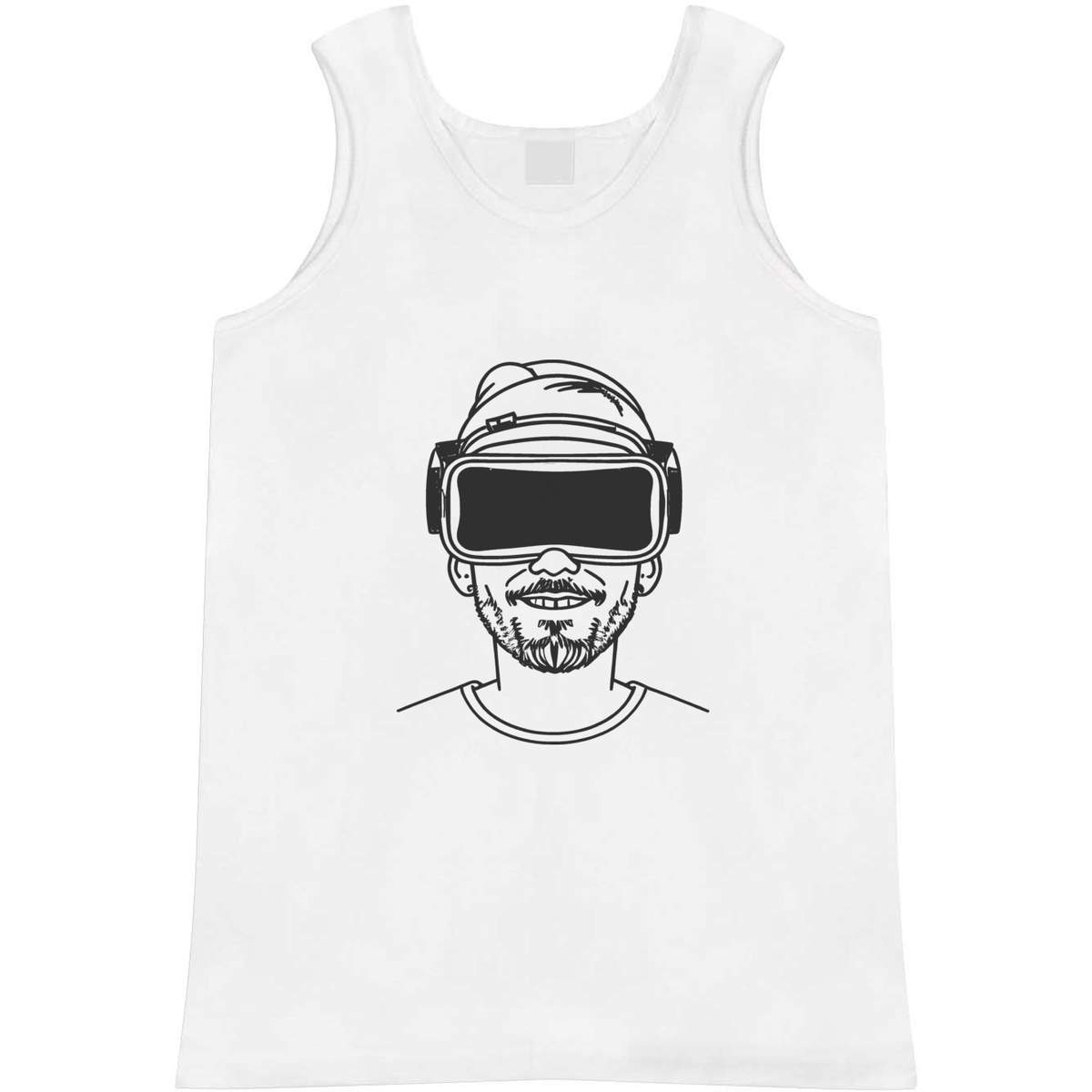 Medium 'Virtual Reality Headset' Adult Vest / Tank Top (AV00116600)