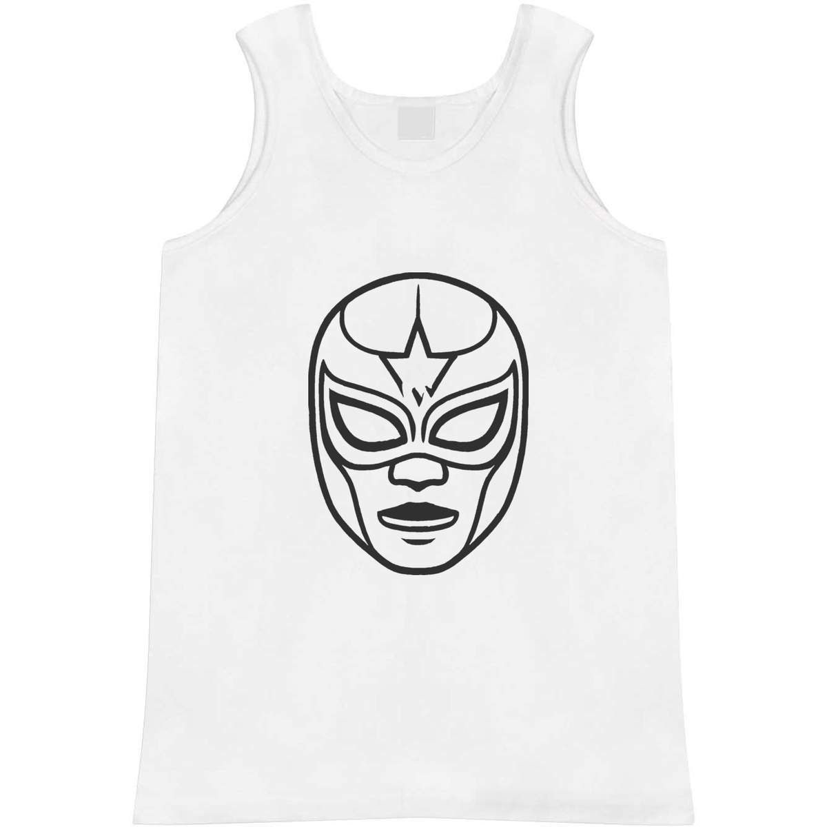 Medium 'Lucha Libre Mask' Adult Vest / Tank Top (AV00118848)