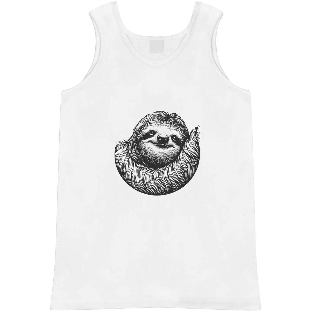 Medium 'Drawing of a Sloth' Adult Vest / Tank Top (AV00121060)
