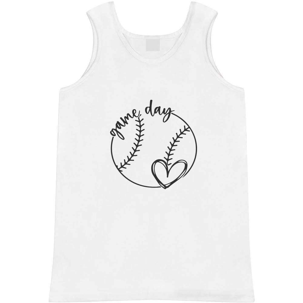 'Baseball Game Day' Adult Vest / Tank Top (AV046613) - Bild 5 von 10