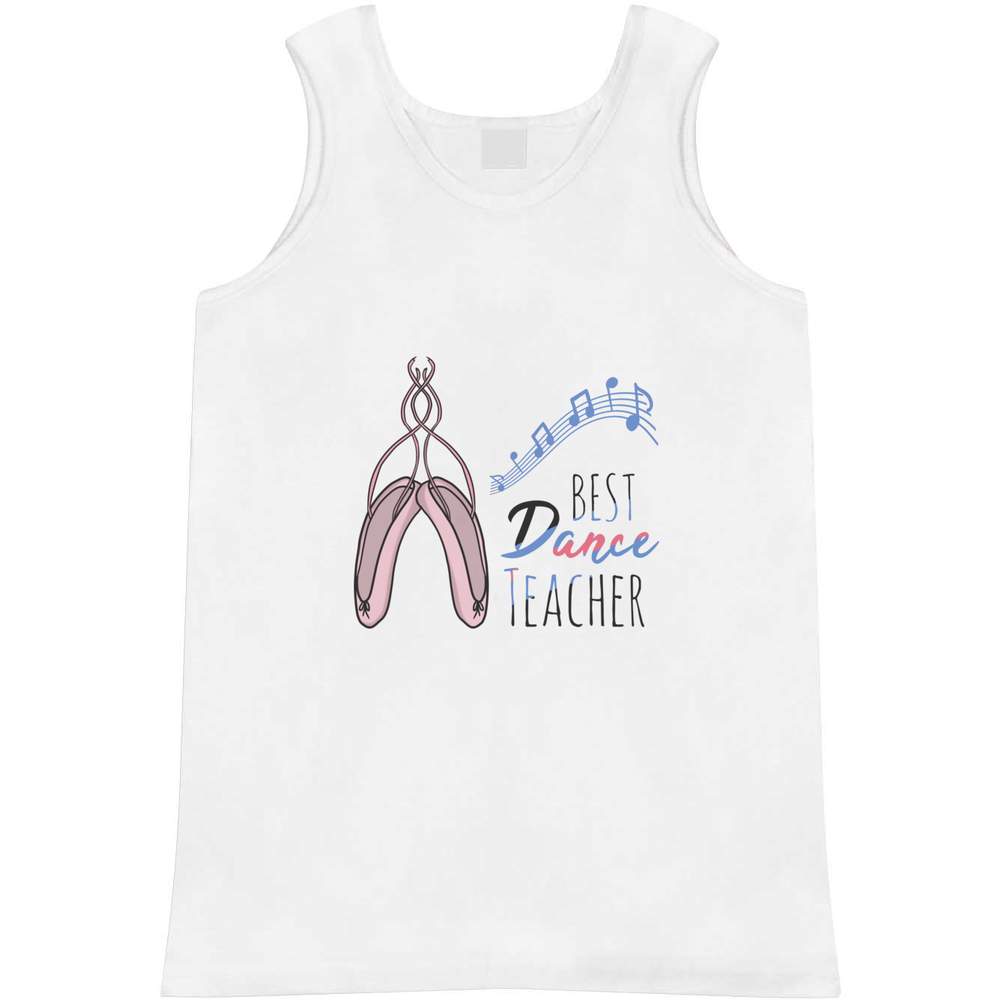 'Best Dance Teacher' Adult Vest / Tank Top (AV047443)