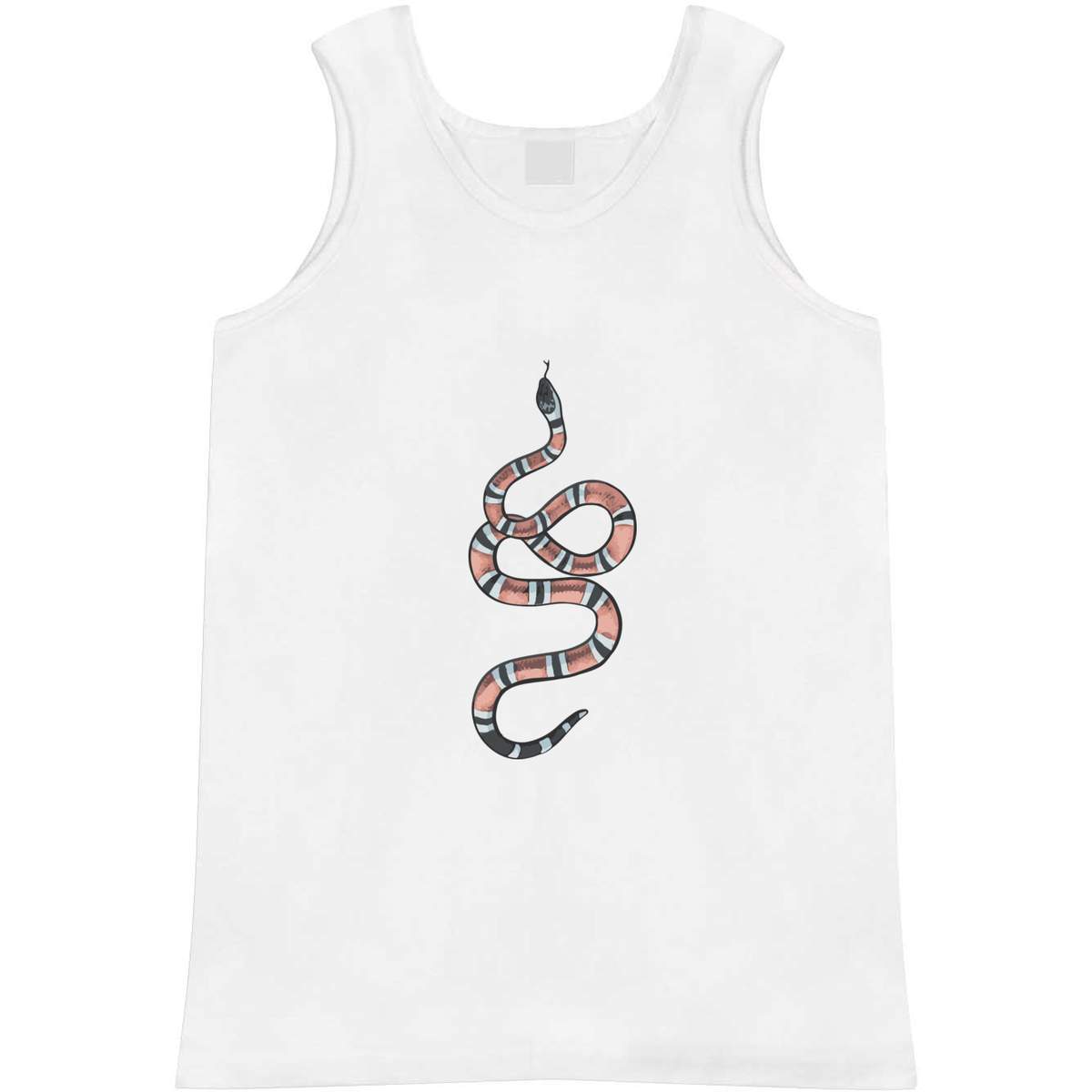 Medium 'Coral Snake' Adult Vest / Tank Top (AV00128472)