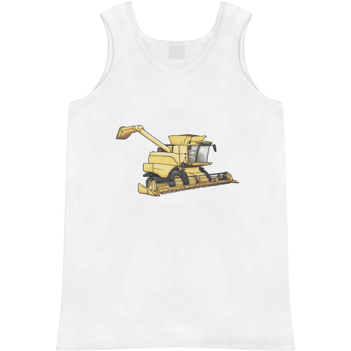 Medium 'Combine Harvester' Adult Vest / Tank Top (AV00129016)