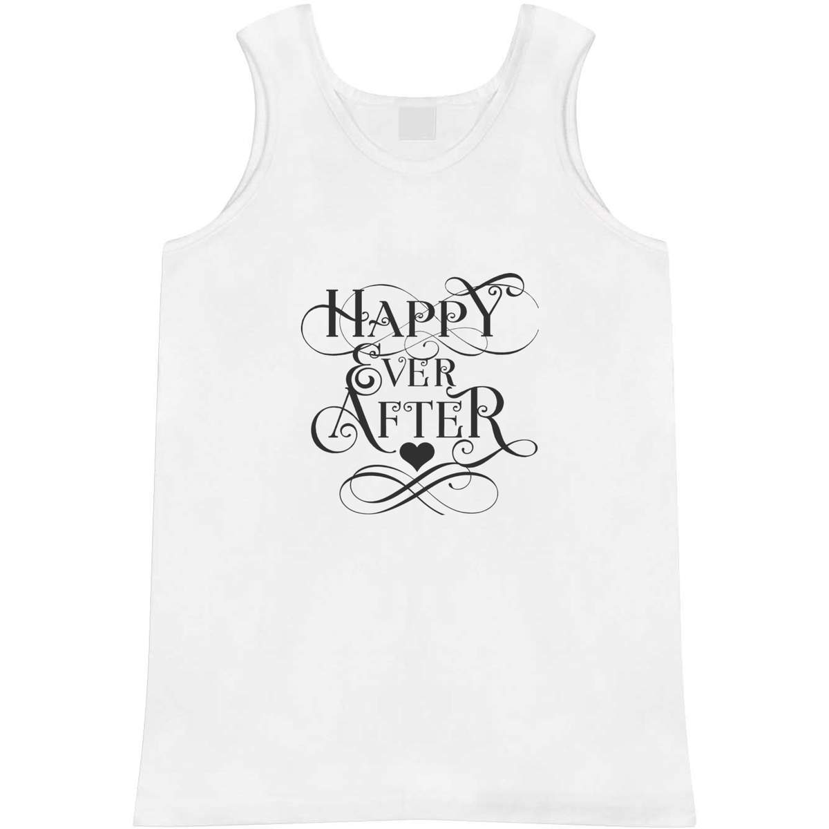 Medium 'Happy Ever After' Adult Vest / Tank Top (AV00131968)