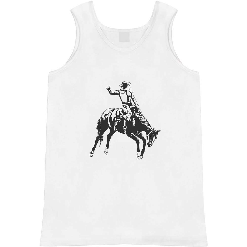 'Rodeo Cowboy' Adult Vest / Tank Top (AV048656)