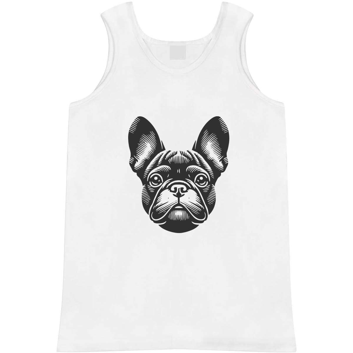 Medium 'French Bulldog' Adult Vest / Tank Top (AV00132296)