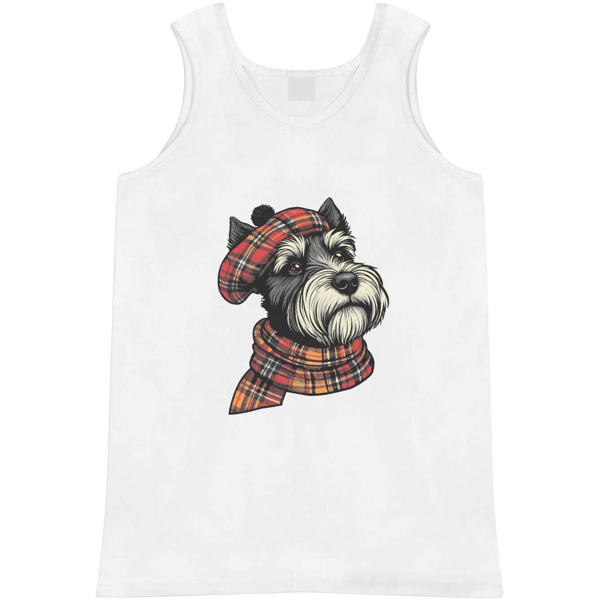 Medium 'Scottish Terrier' Adult Vest / Tank Top (AV00132824)