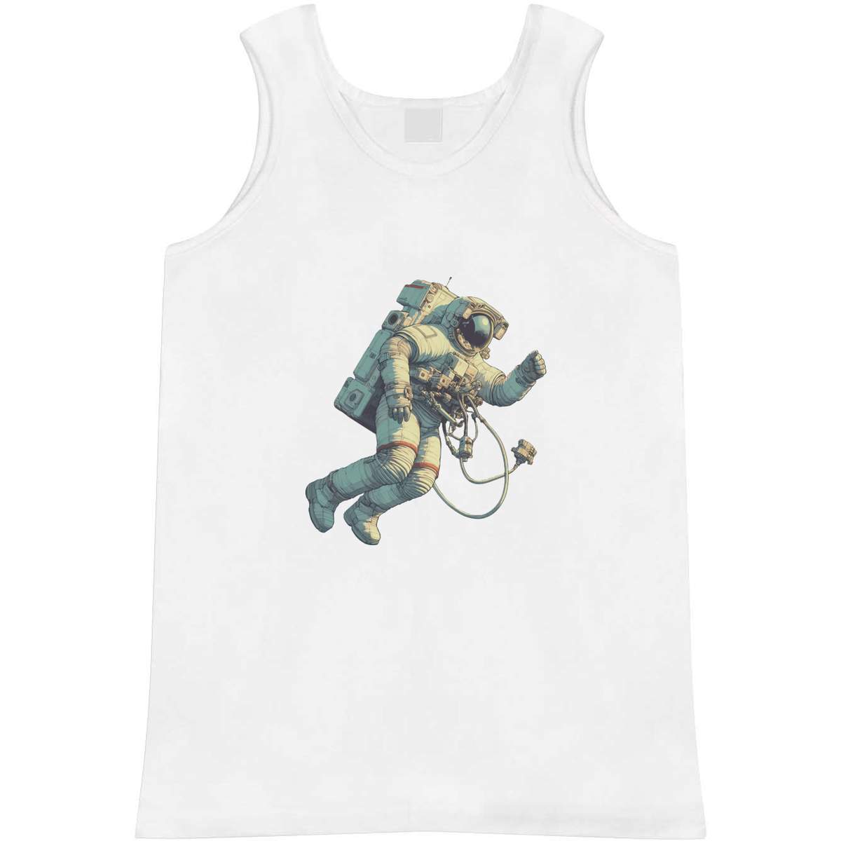 Medium 'Astronaut Space Walk' Adult Vest / Tank Top (AV00135124)