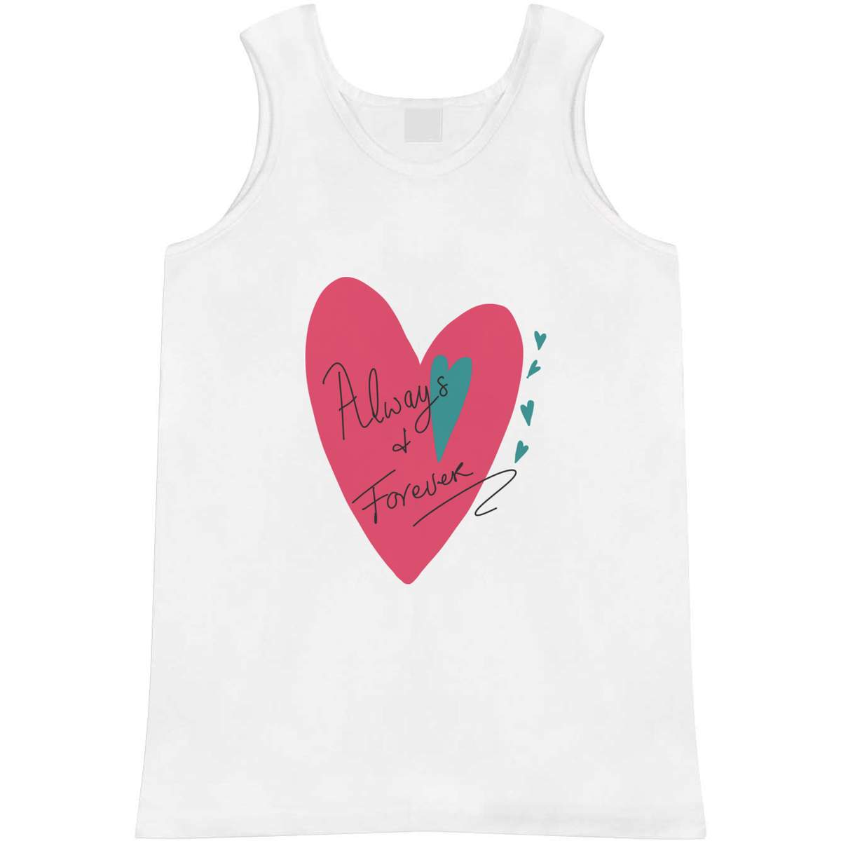 Medium 'Always And Forever' Adult Vest / Tank Top (AV00141708)