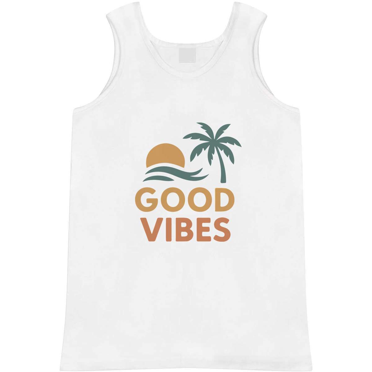 Medium 'Holiday Good Vibes' Adult Vest / Tank Top (AV00161708)