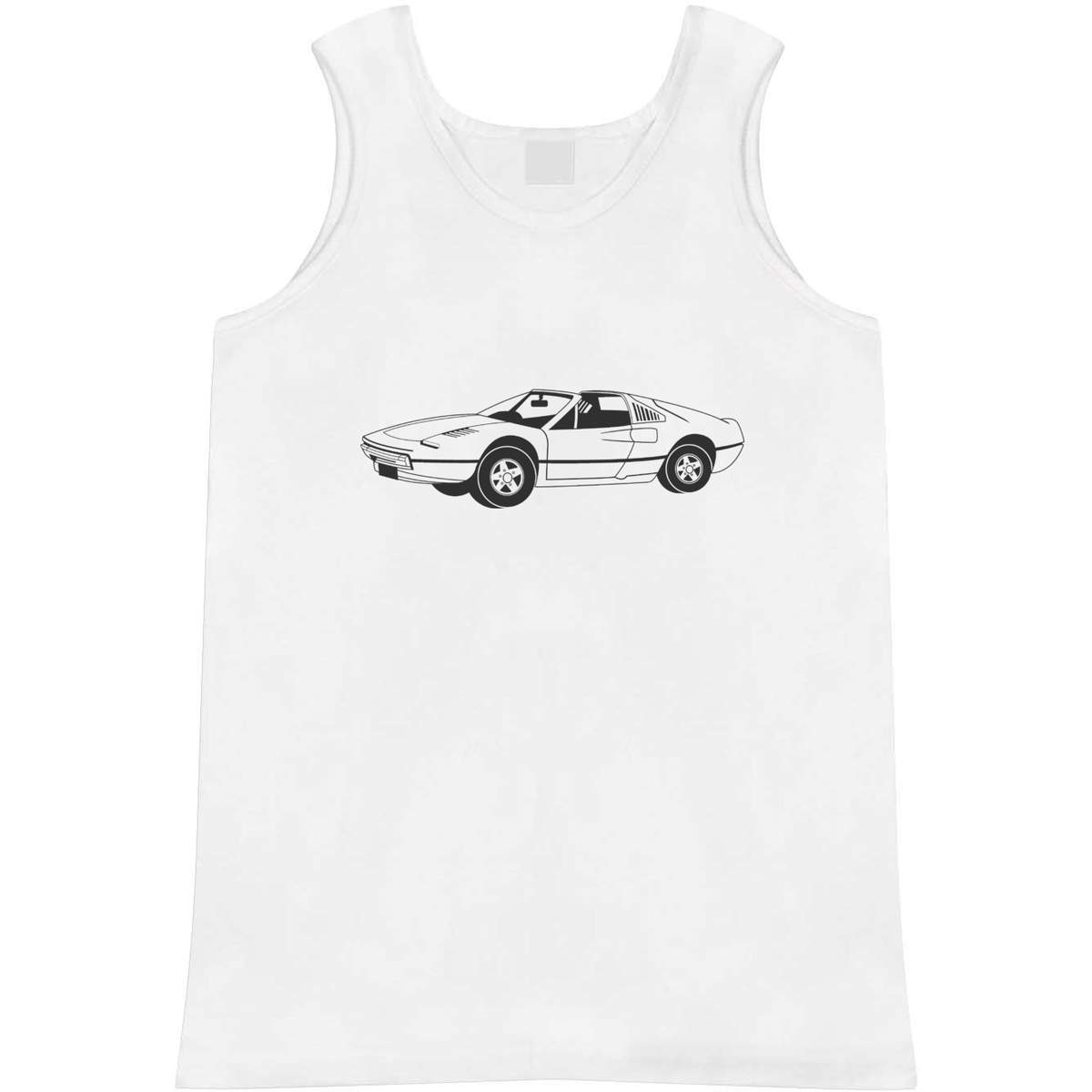 Medium 'Luxury Sportscar' Adult Vest / Tank Top (AV00167428)