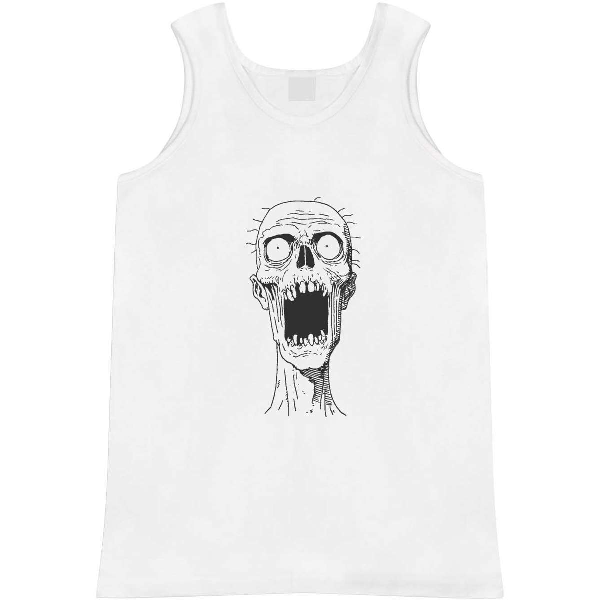 Medium 'Zombie Portrait' Adult Vest / Tank Top (AV00185800)