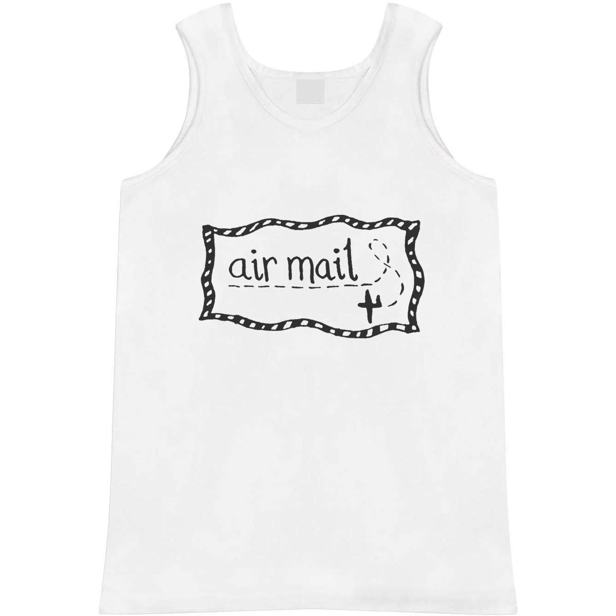 Small 'Air Mail' Adult Vest / Tank Top (AV00000145)