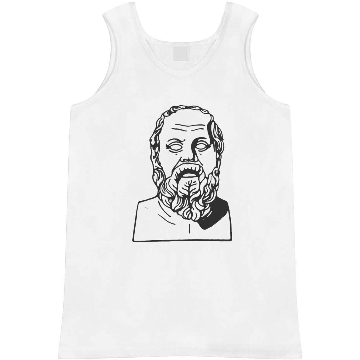 'Socrates Portrait' Adult Vest / Tank Top (AV019257)
