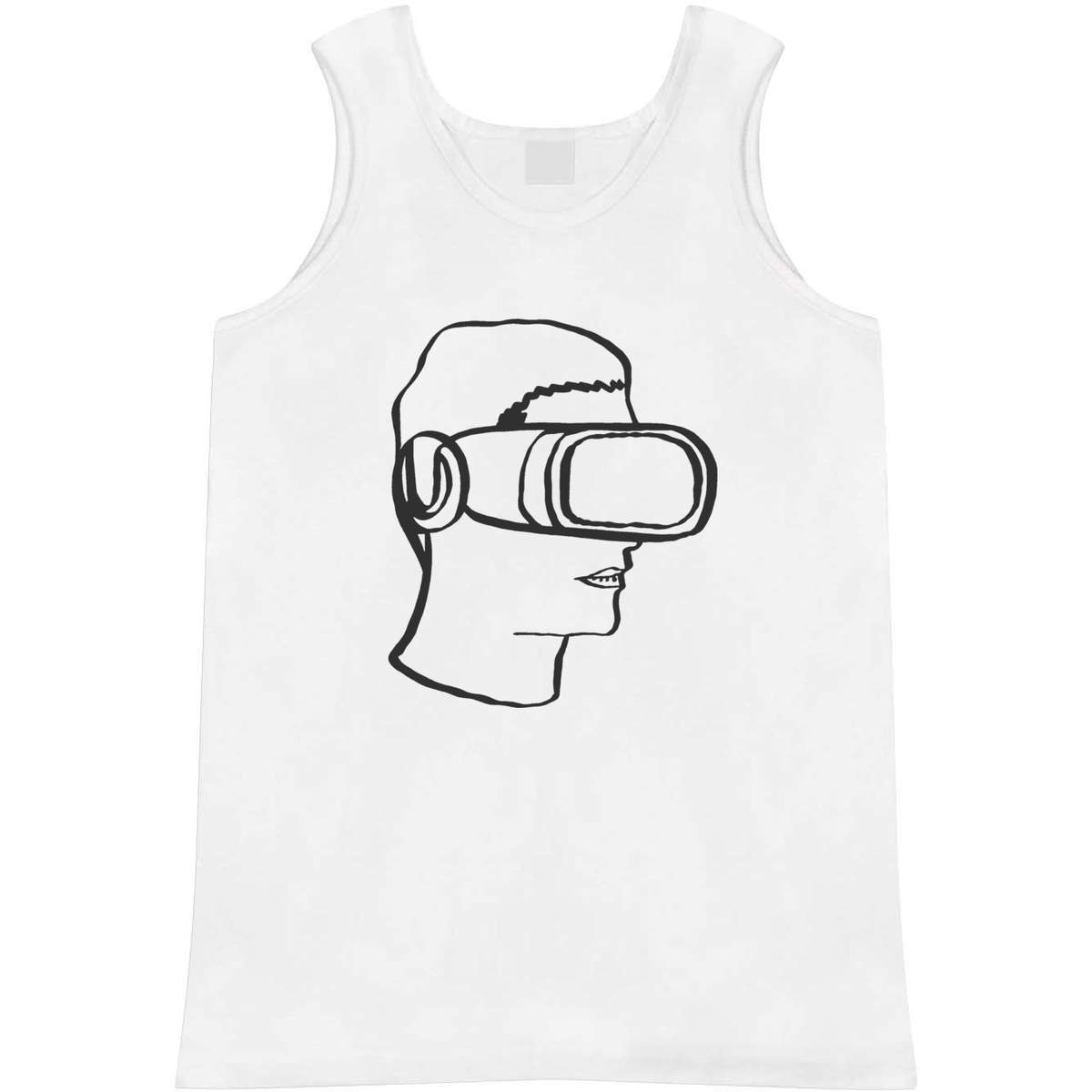 'Virtual Reality Headset' Adult Vest / Tank Top (AV024124)
