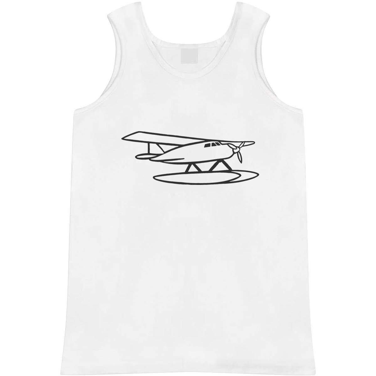 Small 'Seaplane' Adult Vest / Tank Top (AV00007381)