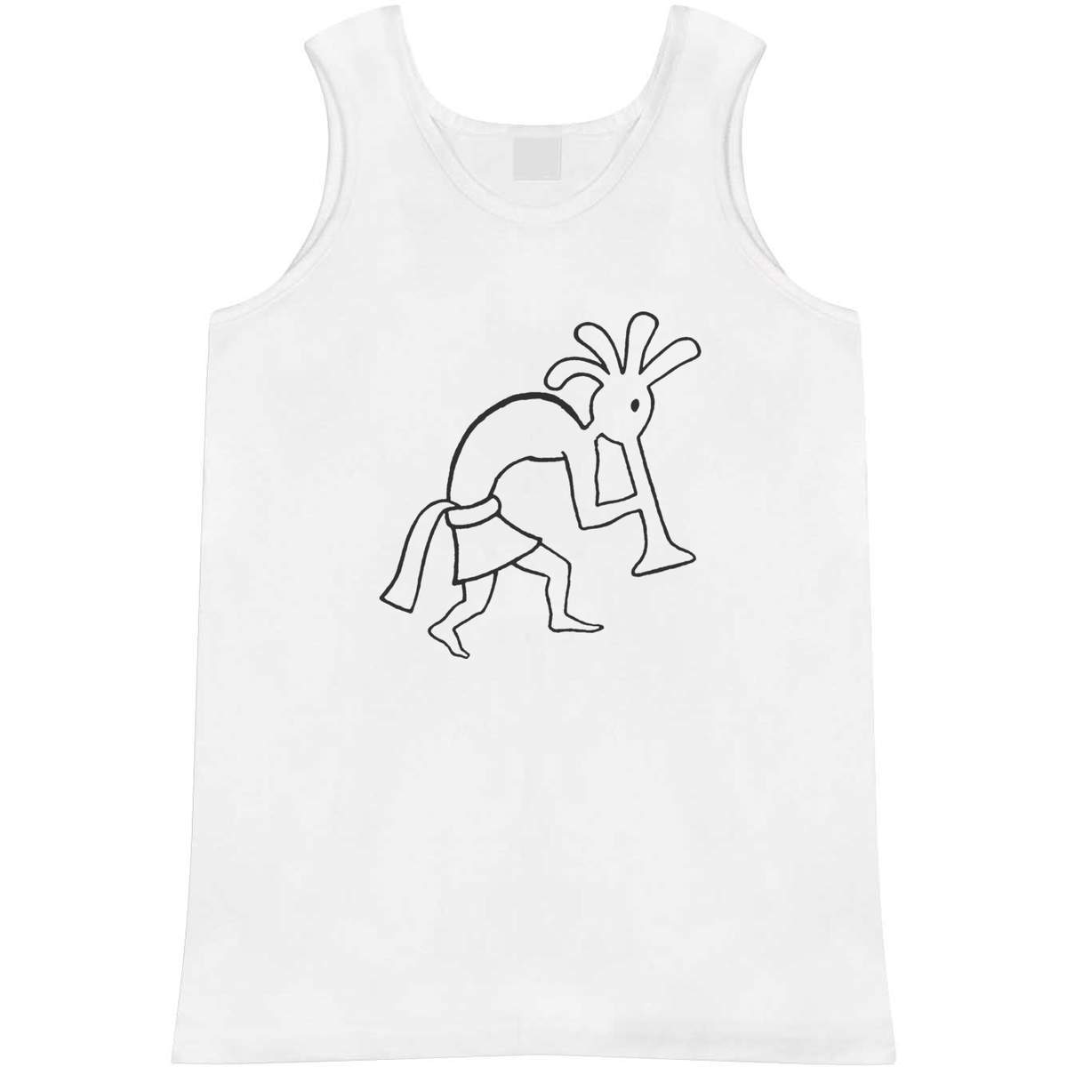 Small 'Kokopelli' Adult Vest / Tank Top (AV00010309)