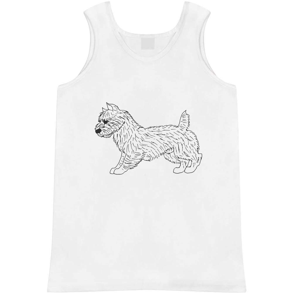 'Cairn Terrier' Adult Vest / Tank Top (AV024636)