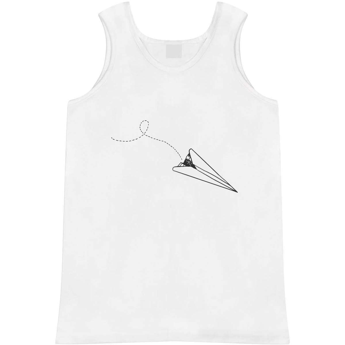 'Paper Airplane' Adult Vest / Tank Top (AV009174)