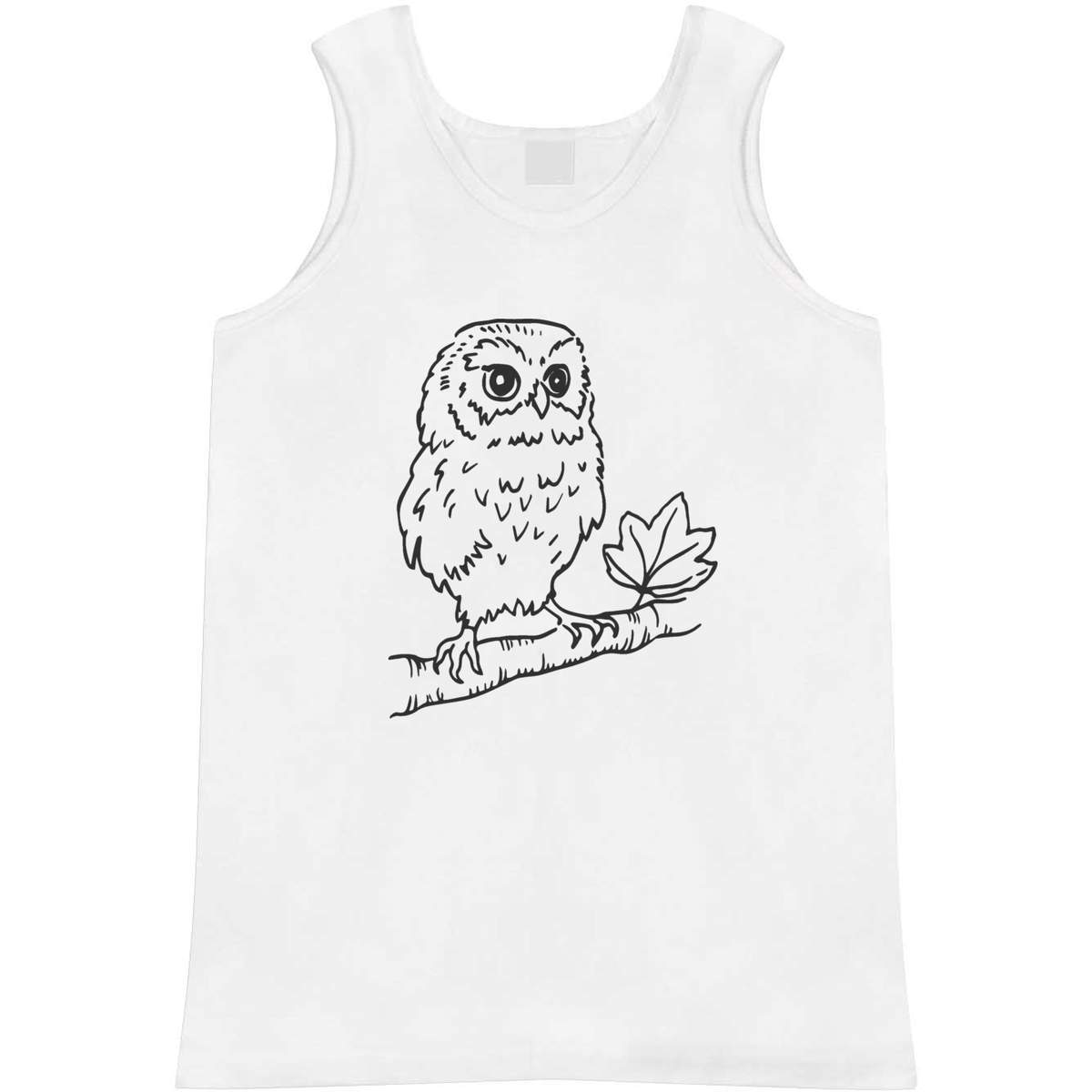 'Tawny Owl' Adult Vest / Tank Top (AV023396)