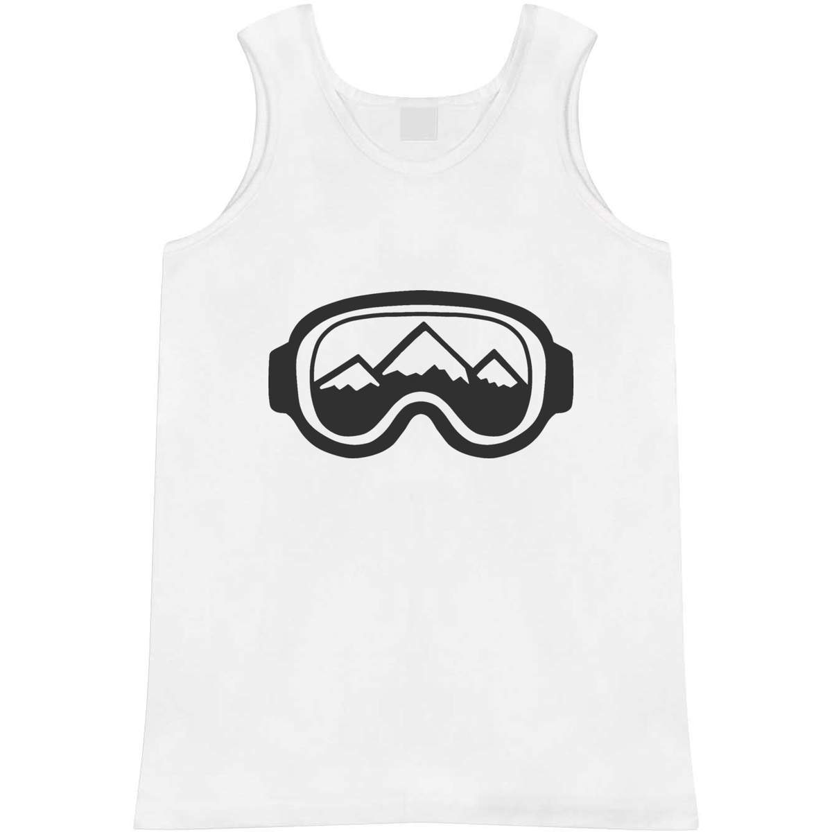 'Ski Goggles' Adult Vest / Tank Top (AV019929)