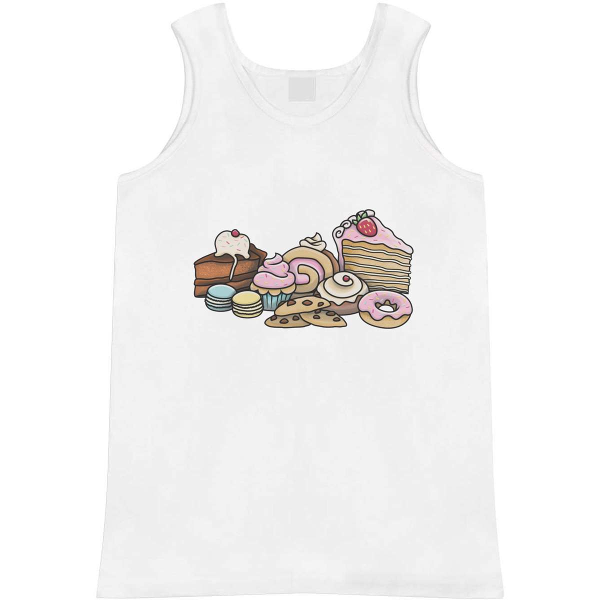 'Cakes' Adult Vest / Tank Top (AV024766)