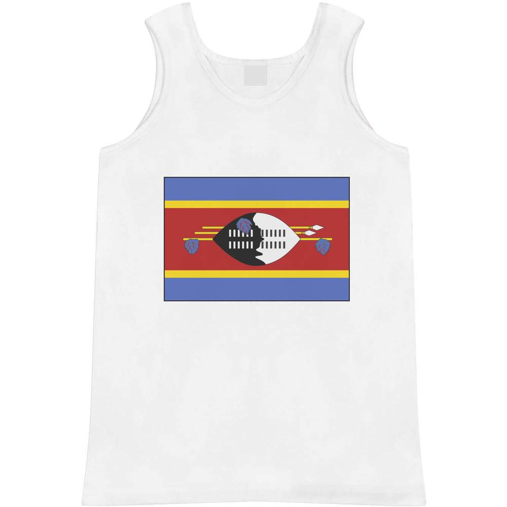 'Swaziland Flag' Tucson Milwaukee Mall Mall Adult Vest AV023120 Tank Top