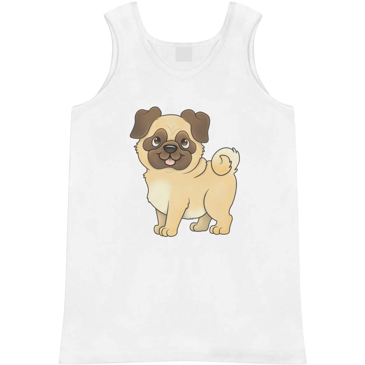 'Pug' Adult Vest / Tank Top (AV023643)
