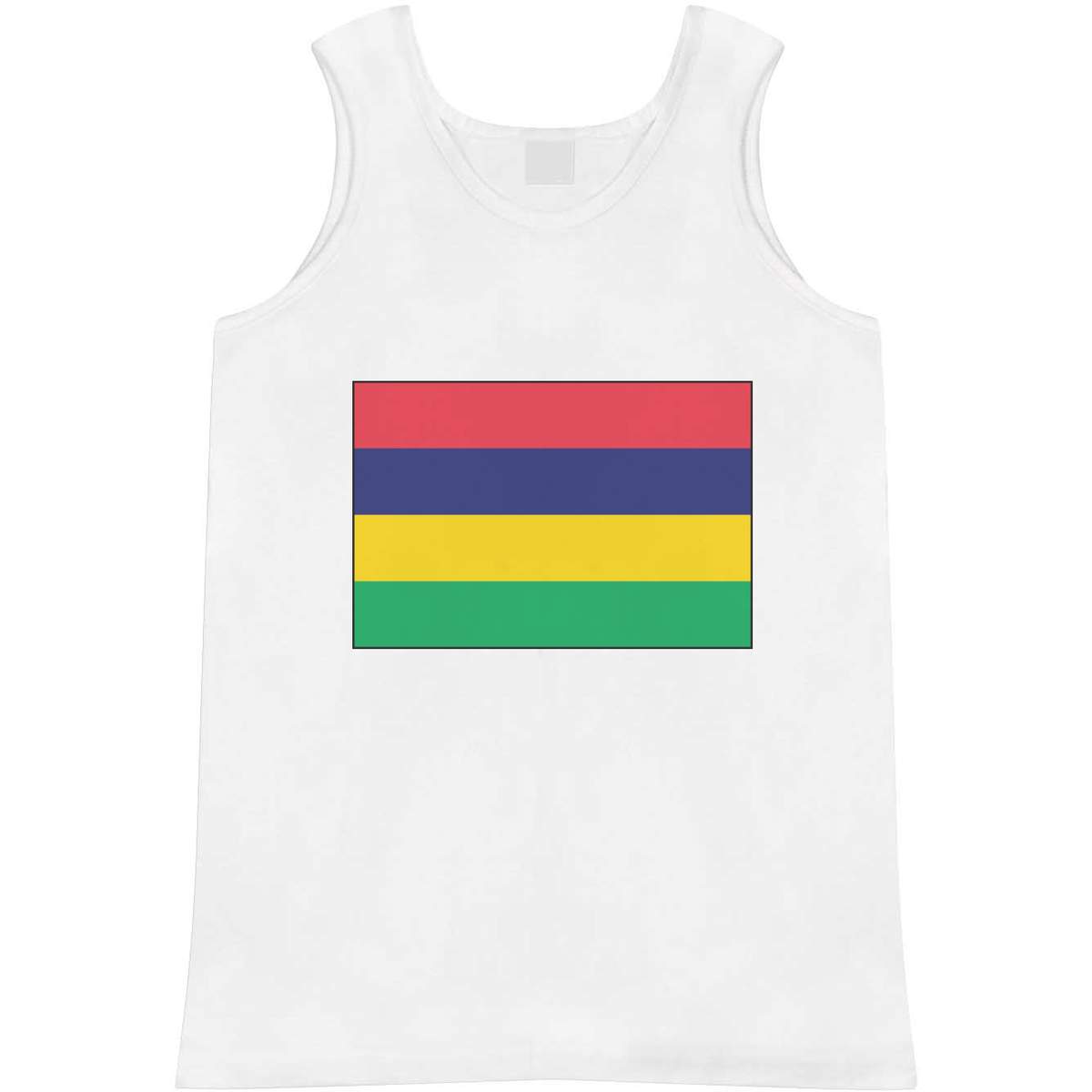 'Mauritius Flag' Adult Vest / Tank Top (AV023926)