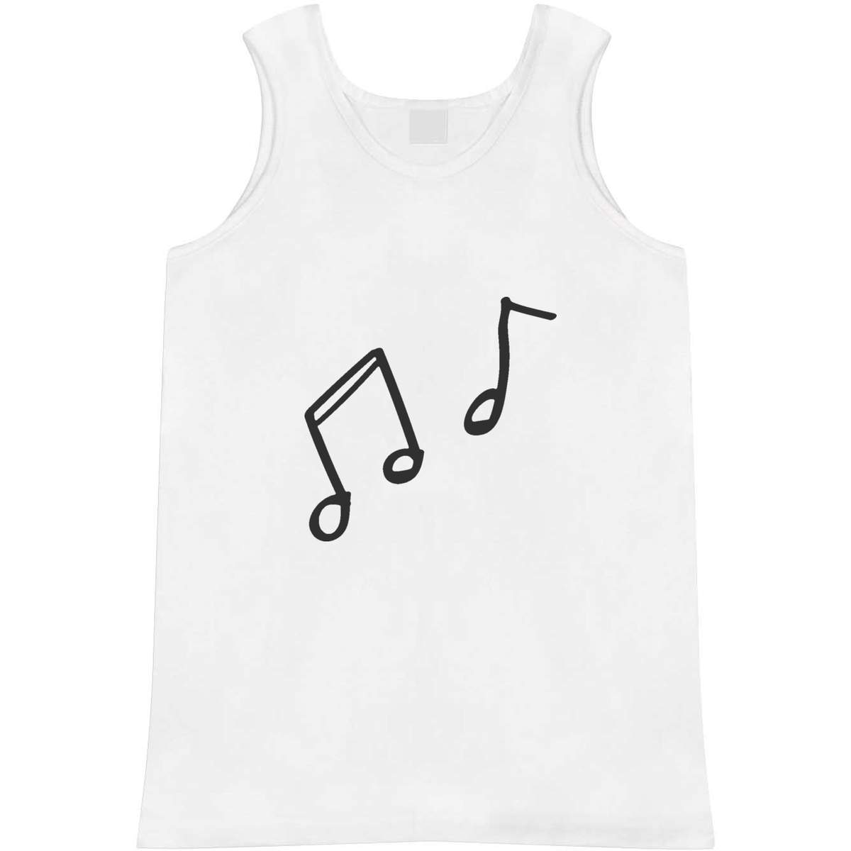 'Musical Notes' Adult Vest / Tank Top (AV013699)