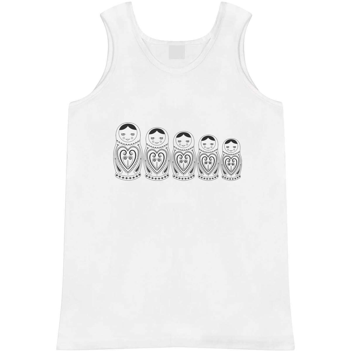 'Matryoshka Dolls' Adult Vest / Tank Top (AV002621)