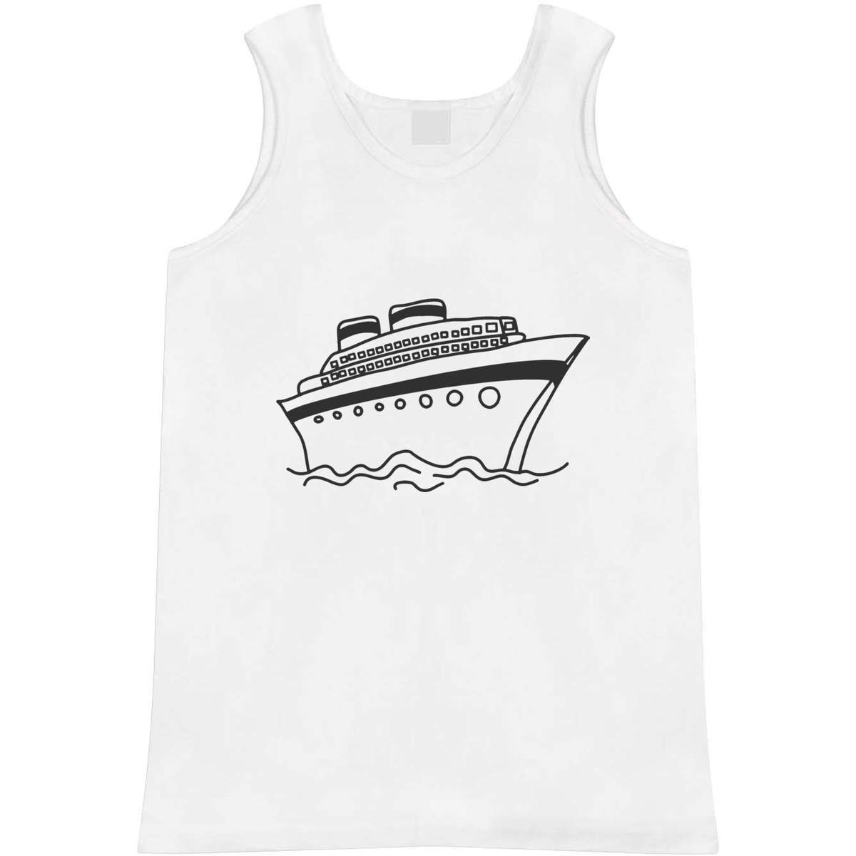 'Cruise Ship' Adult Vest / Tank Top (AV018460)