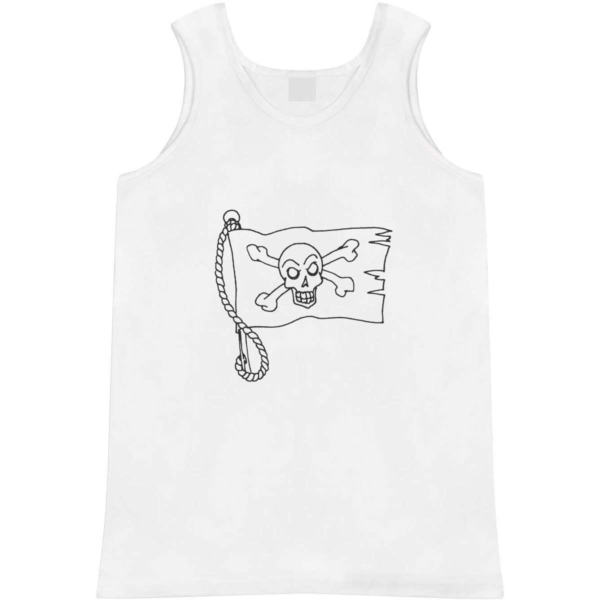 'Pirate Flag' Adult Vest / Tank Top (AV010270)