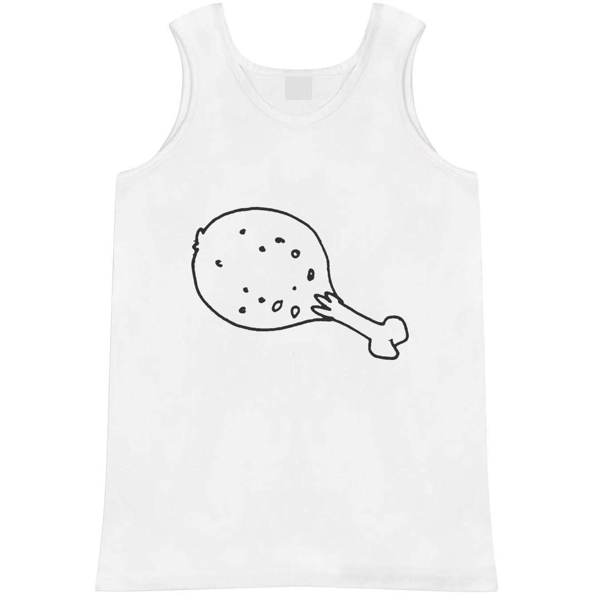 Small 'Chicken Leg' Adult Vest / Tank Top (AV00023329)