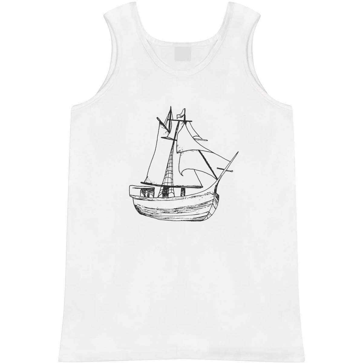 'Sailing Ship' Adult Vest / Tank Top (AV011372)