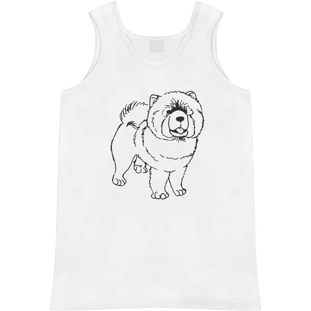 'Chow Chow Dog' Adult Vest / Tank Top (AV016596)