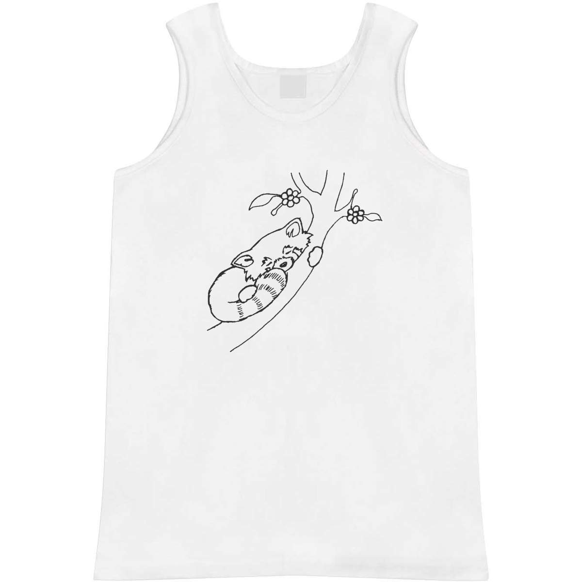 Small 'Red Panda' Adult Vest / Tank Top (AV00026881)