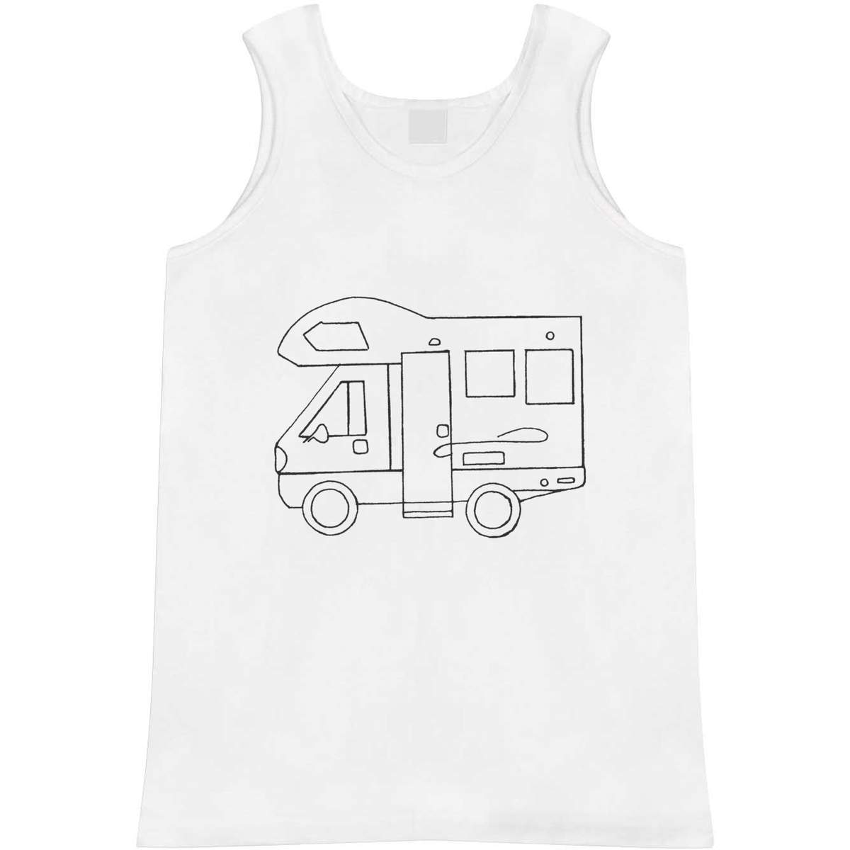 Small 'Motorhome Vehicle' Adult Vest / Tank Top (AV00027217)