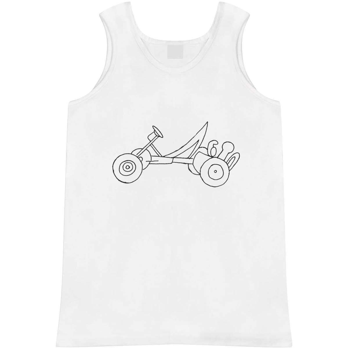 Small 'Go Kart' Adult Vest / Tank Top (AV00027513)