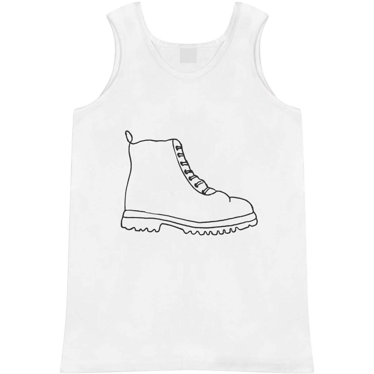 Small 'Work Boot' Adult Vest / Tank Top (AV00027949)