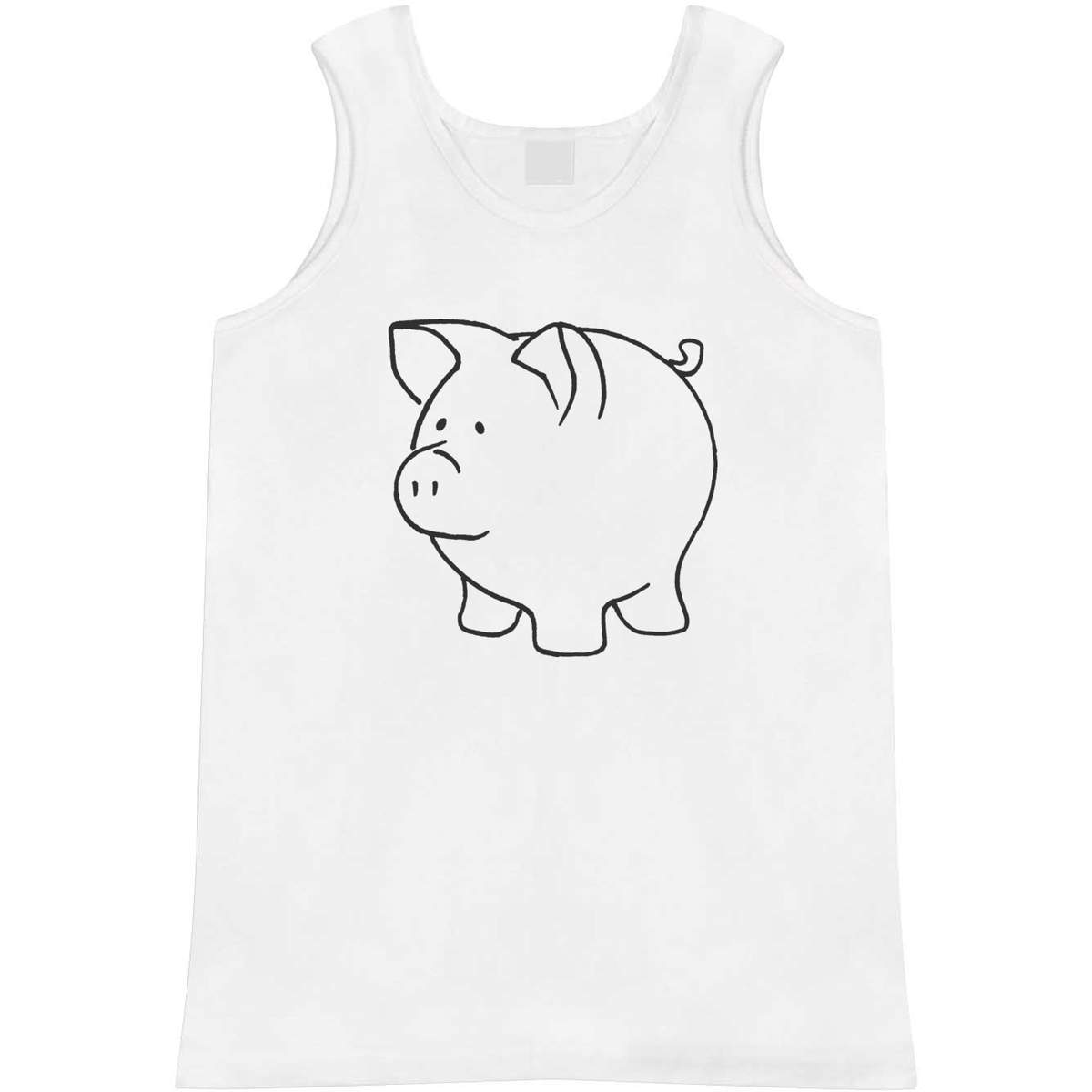'Pig' Adult Vest / Tank Top (AV010739)
