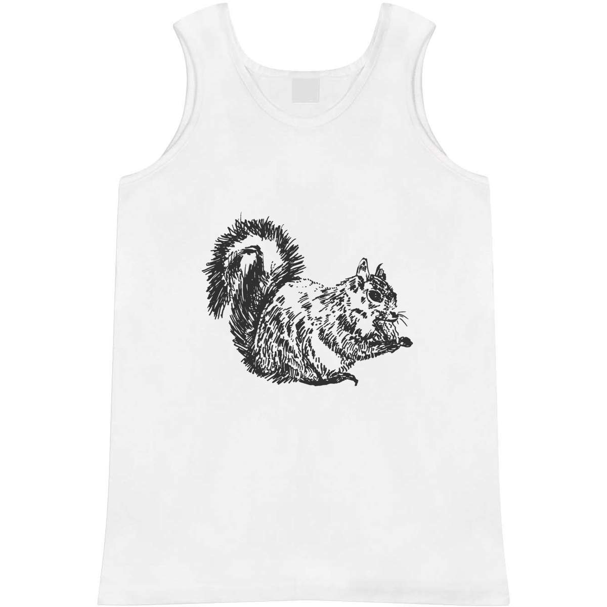 'Squirrel With Nut' Adult Vest / Tank Top (AV013031)