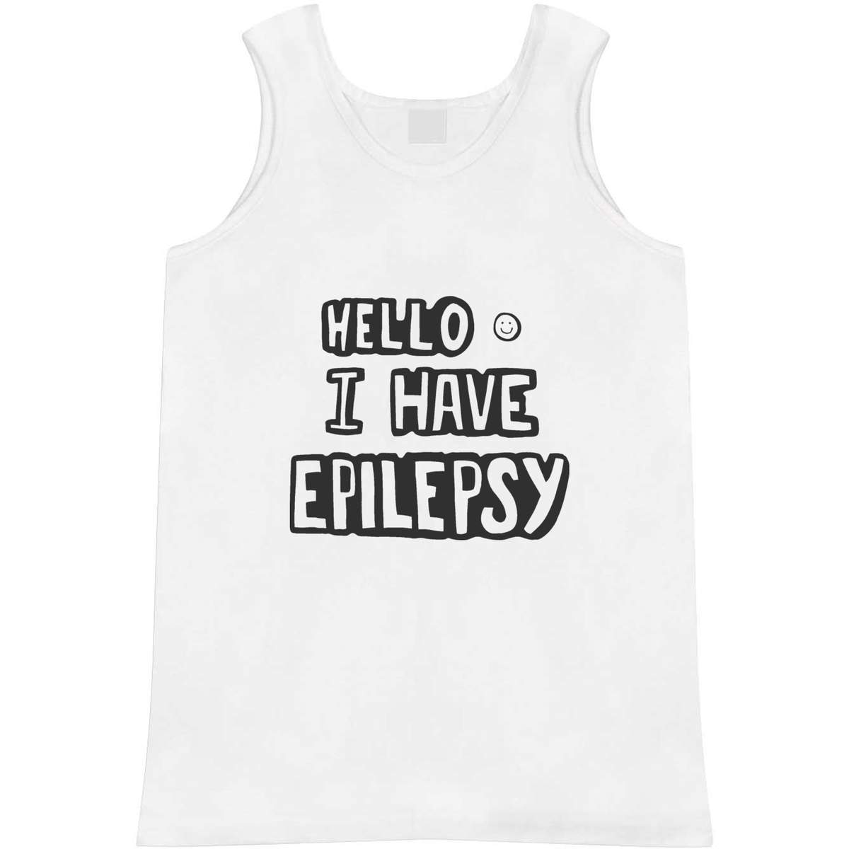 'Epilepsy Greeting' Adult Vest / Tank Top (AV016434)