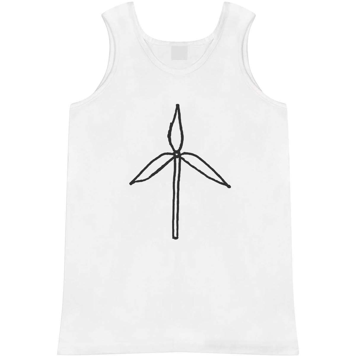 Small 'Wind Turbine' Adult Vest / Tank Top (AV00039581)